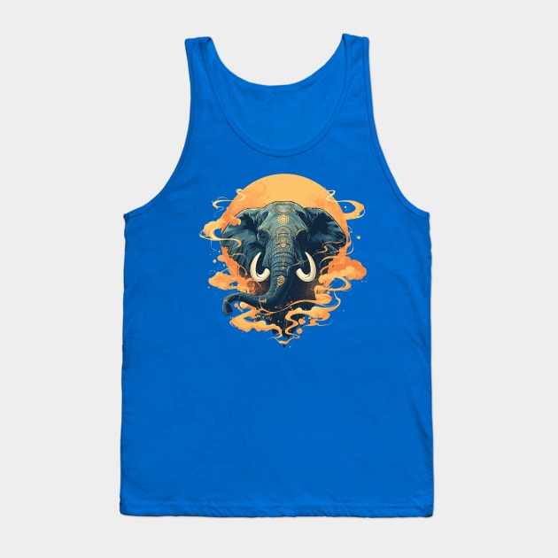 elephant Tank Top by peterdoraki